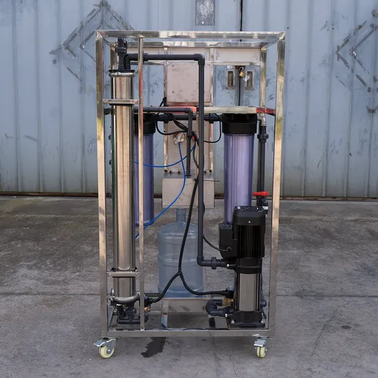 Máquina de filtro de agua de ósmosis inversa de planta industrial RO 500lph