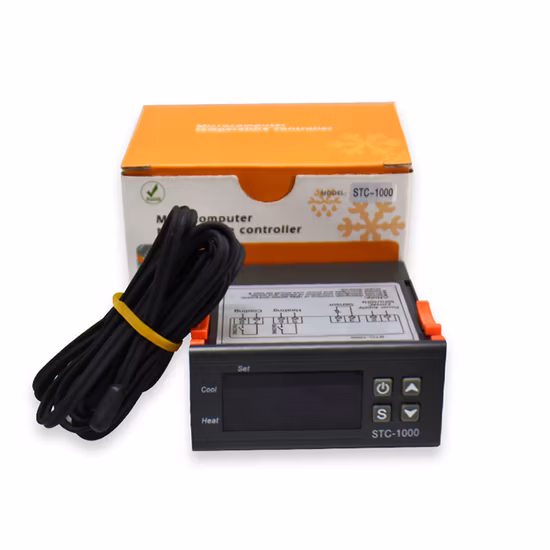 Shtrol Incubadora de huevos Cámara fría Controlador de temperatura digital electrónico Stc