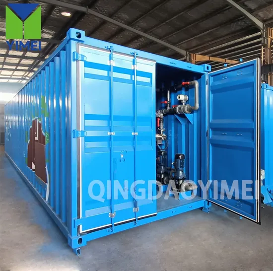 Paquete municipal/doméstico/industrial/hospitalario Equipos de tratamiento de aguas residuales/máquina/sistema/plantas para purificación de aguas residuales Mbr/reciclaje/descarga