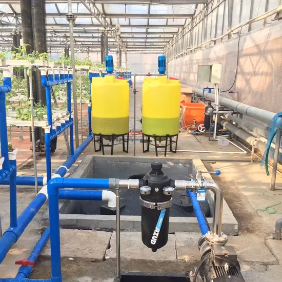 Equipo integrado Mini máquina de fertirrigación, agua y fertilizantes para riego agrícola